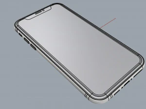 apple iphone 11 pro space gray 3D Model