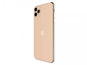 apple iphone 11 pro max gold 3D Model