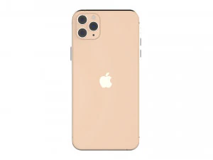 apple iphone 11 pro max gold 3D Model