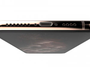 apple iphone 11 pro max gold 3D Model