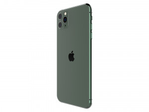apple iphone 11 pro max midnight green Modelo 3D