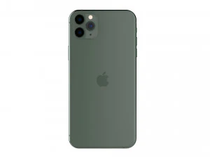 apple iphone 11 pro max midnight green 3D Model