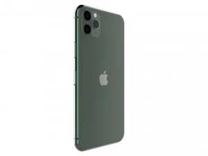 apple iphone 11 pro max midnight green 3D Model