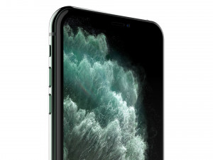 apple iphone 11 pro max midnight green Modelo 3D