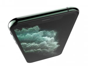 apple iphone 11 pro max midnight green 3D Model