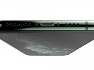 apple iphone 11 pro max midnight green 3D Model