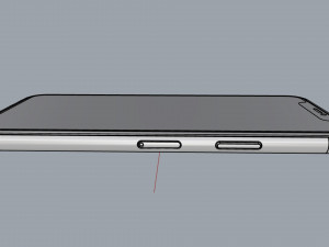 apple iphone 11 pro max silver Modelo 3D