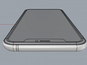 apple iphone 11 pro max silver Modelo 3D