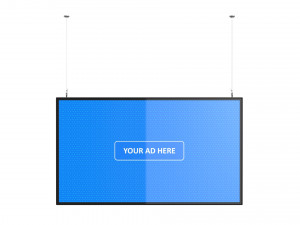 digital panel horizontal 43 inch 3D 모델