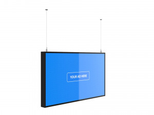 digital panel horizontal 43 inch 3D 모델