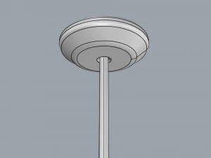 digital panel horizontal 43 inch 3D Model
