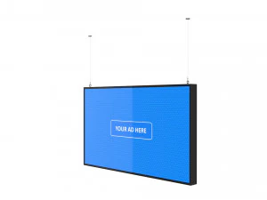 digital panel horizontal 49 inch 3D Model