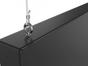 digital panel horizontal 49 inch 3D Model