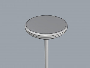 digital panel horizontal 49 inch 3D Model