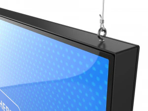 digital panel horizontal 55 inch 3D Model