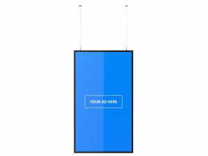 digital panel vertical 43 inch 3D 模型