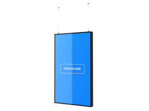 digital panel vertical 49 inch 3D Model