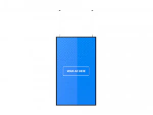 digital panel vertical 49 inch 3D Model