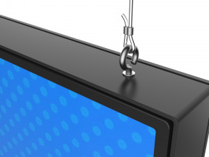 digital panel vertical 49 inch 3D Model