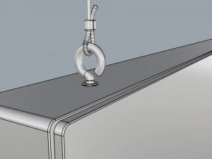 digital panel vertical 49 inch 3D Model