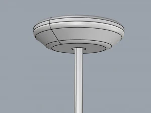 digital panel vertical 49 inch 3D Model