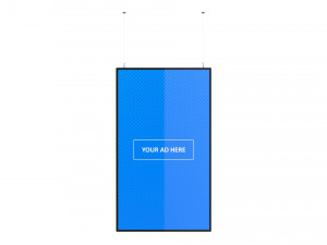 digital panel vertical 55 inch 3D 모델