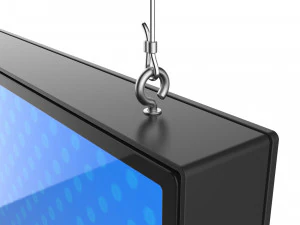 digital panel vertical 55 inch 3D Model