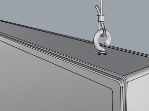 digital panel vertical 55 inch 3D 모델