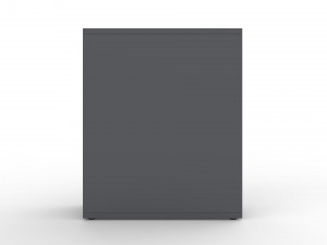 ikea alex drawer unit gray with 4 drawers Modelo 3D