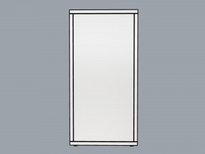 ikea alex drawer unit gray with 4 drawers Modelo 3D