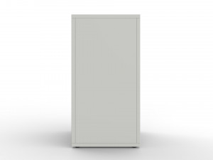 ikea alex drawer unit white with 4 drawers 3D Model