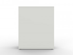 ikea alex drawer unit white with 4 drawers 3D Model
