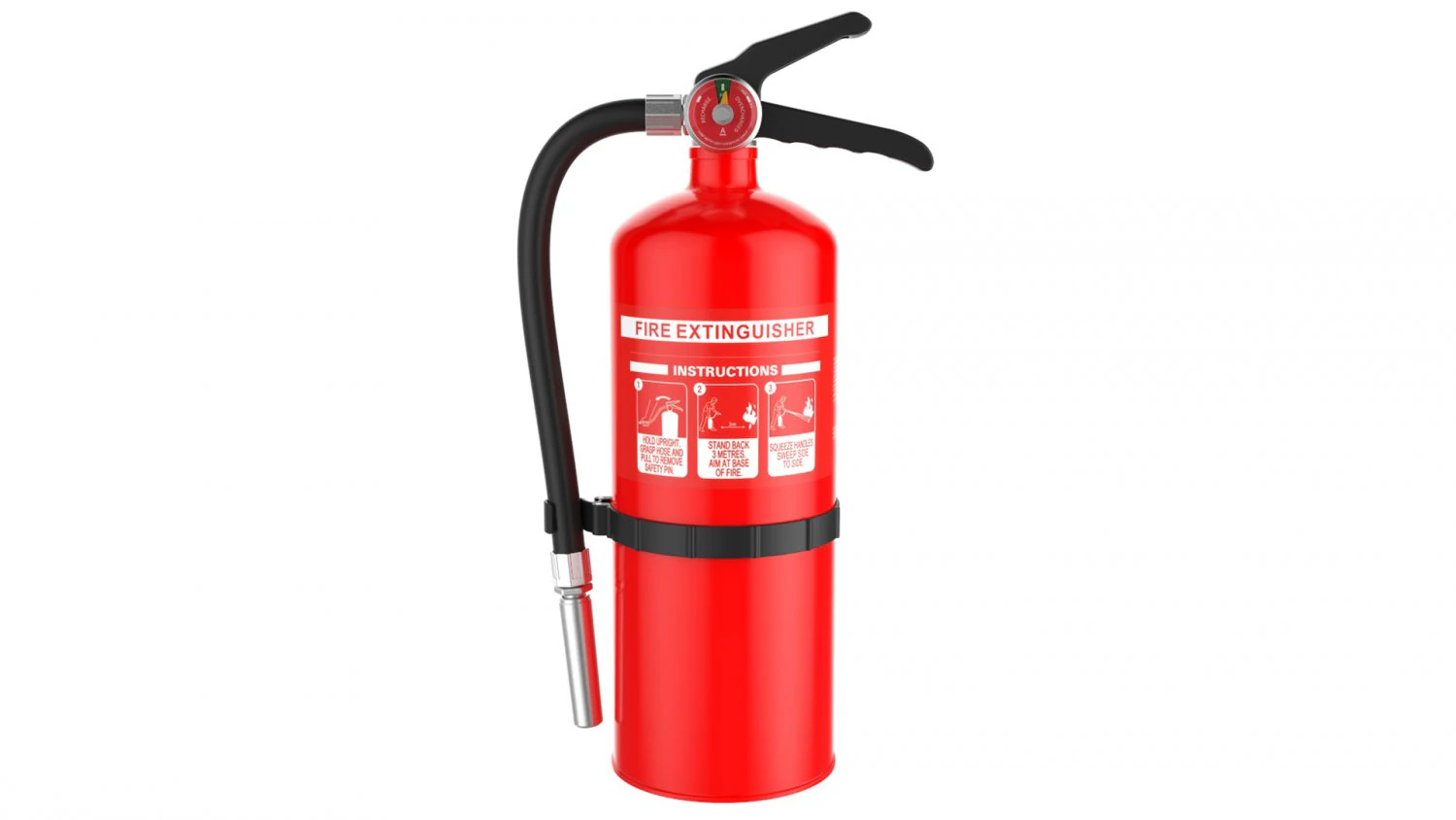 fire extinguisher 3D Model .c4d .max .obj .3ds .fbx .stl .blend