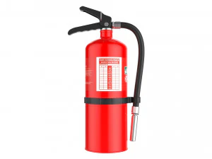 fire extinguisher 3D Model
