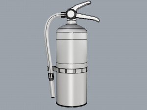 fire extinguisher 3Dモデル