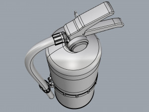 fire extinguisher 3Dモデル