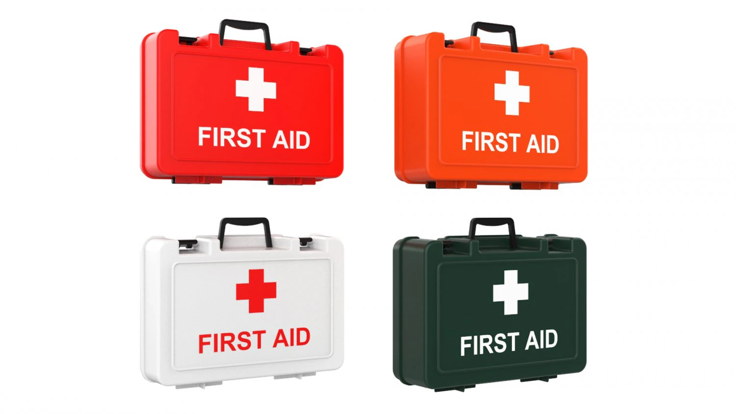 first aid kit 3D Model .c4d .max .obj .3ds .fbx .stl .blend