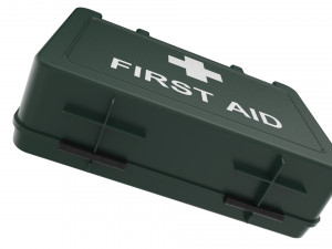 first aid kit 3D 모델