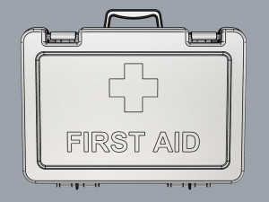 first aid kit 3D 모델