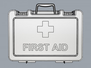 first aid kit 3D 모델