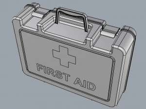 first aid kit 3D Model