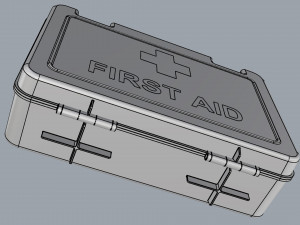 first aid kit 3D 모델