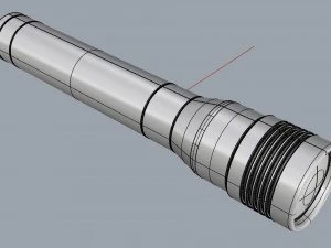 Taschenlampe 3D Modell