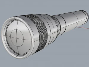 Taschenlampe 3D Modell