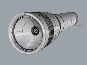 flashlight 3D Model