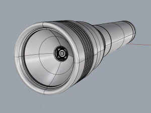 Taschenlampe 3D Modell