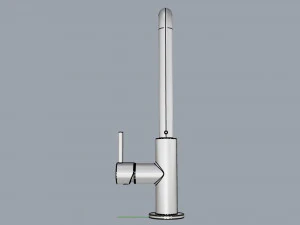 smeg tap mc18cr white 3D Model