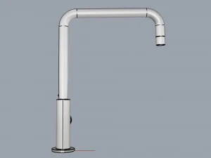 smeg tap mc18cr white 3D Model
