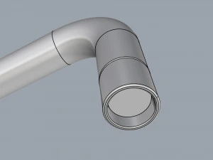 smeg tap mc18cr white 3D Model