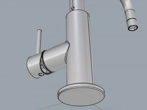 smeg tap mc18cr white 3D Model